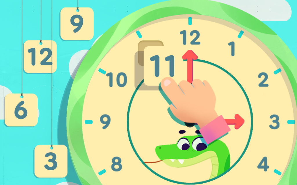 Telling Time Game for Kids | Clock Learning Game