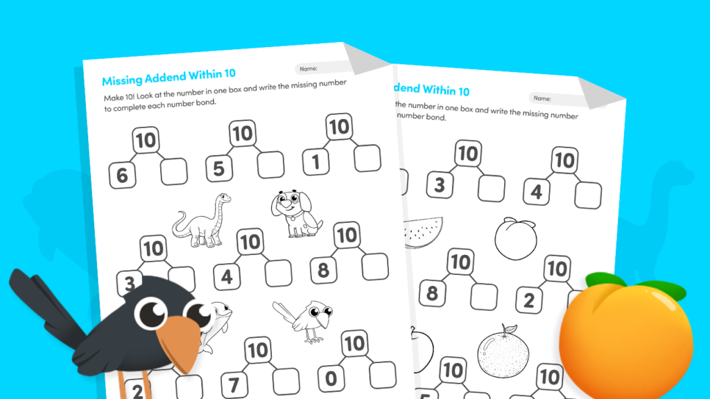 Free Color by Addition (1–10) Worksheet | Fun Math Activity