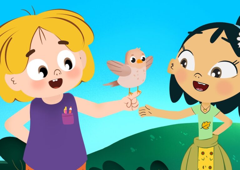 Kids learning respect, kindness and good manners through a fun educational song