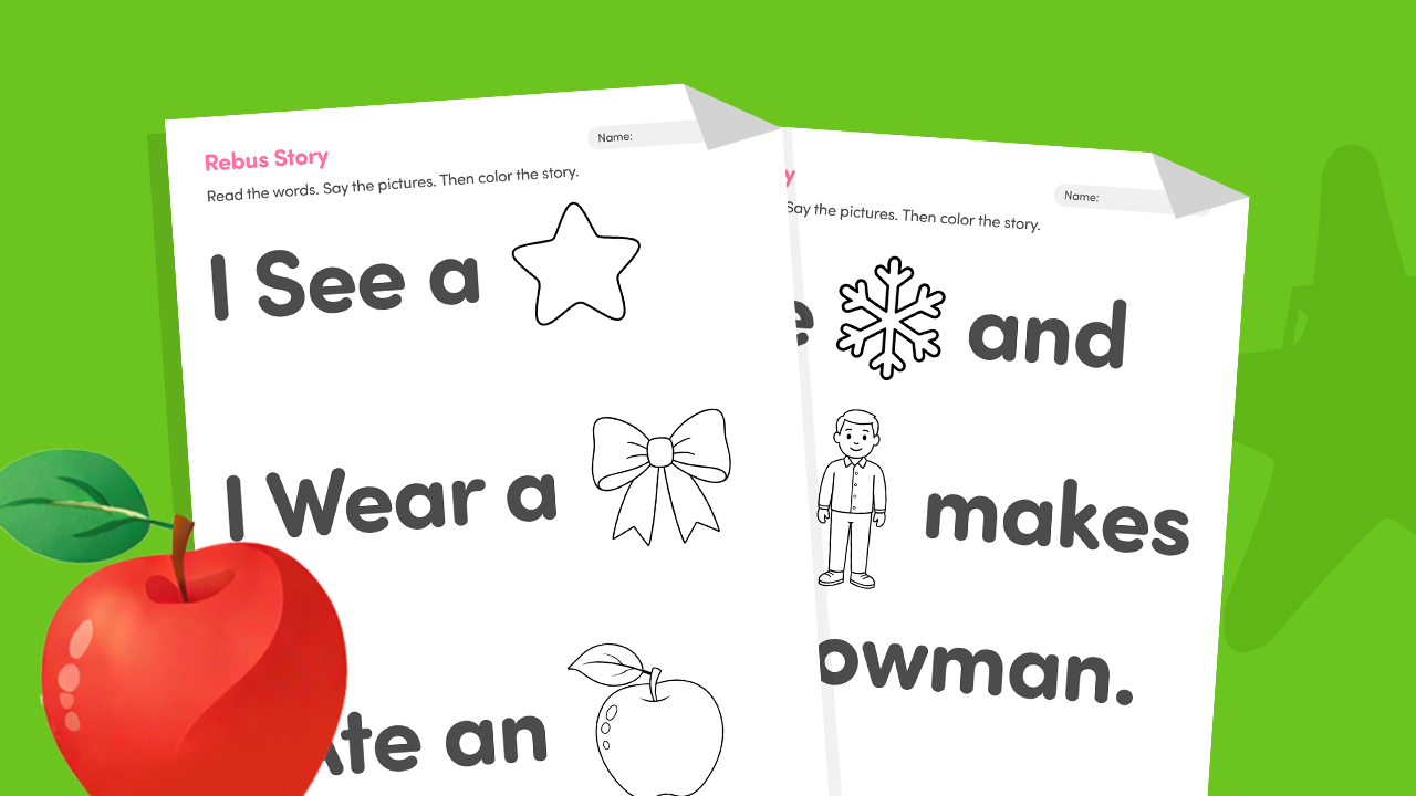 Rebus Reading – Pre-Primer Sight Words
