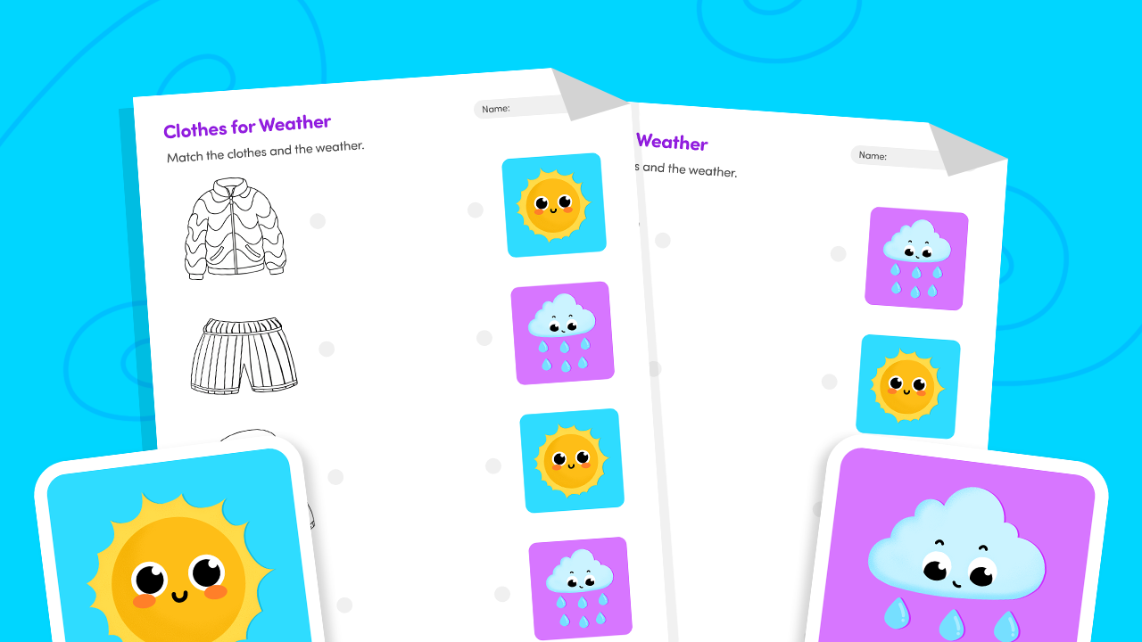 Match the Weather Clothes